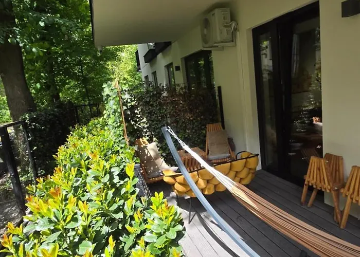 Luxury Apartments, Self Check In 24 H & Free Parking Krakau